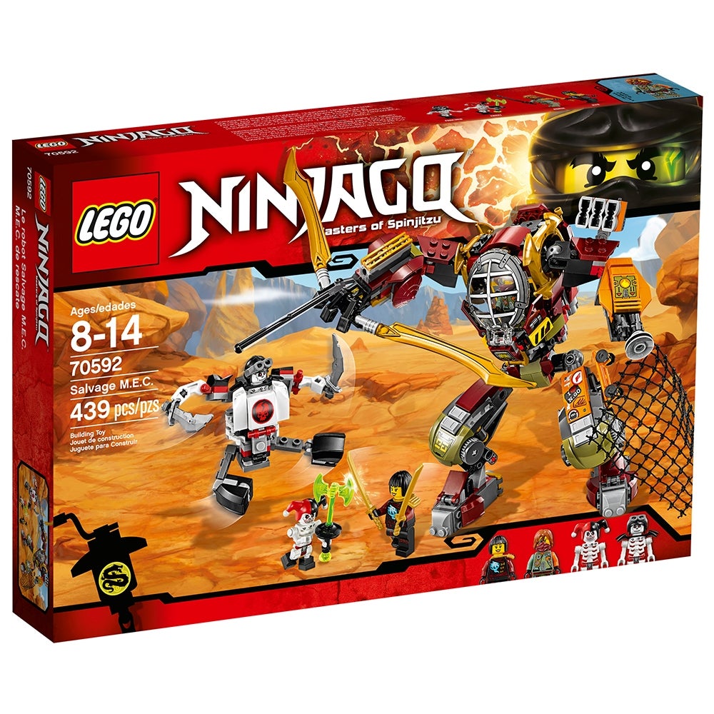 New lego Frakjaw-with black armor from ninjago set 70592 njo244